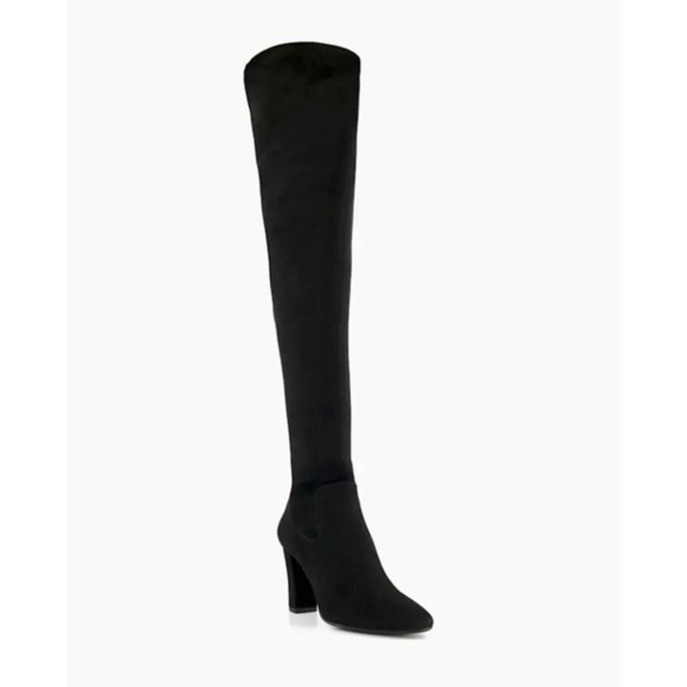 Dune London Women's Syrell Black Stretch Over The‎ Knee Boots EU 38 UK 5 US 8